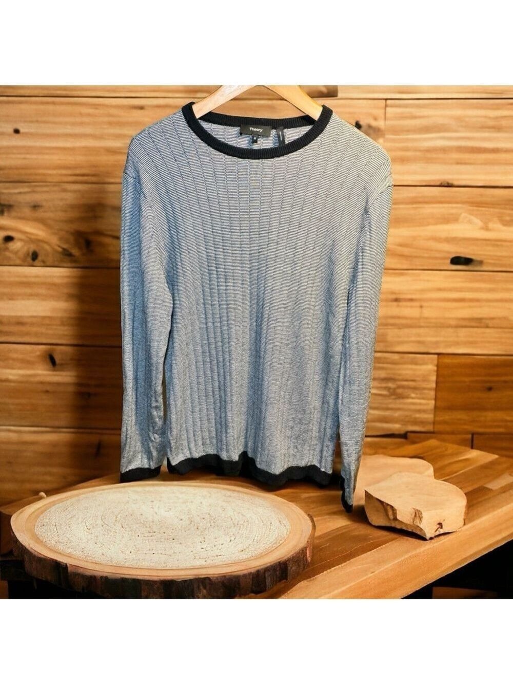 Theory Gray Sweater SZ M